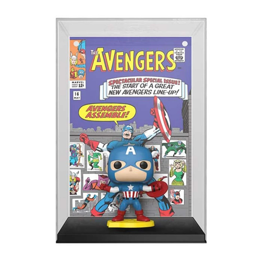 Funko Pop! Comic Covers Marvel Avengers Captain America Target Exclusive