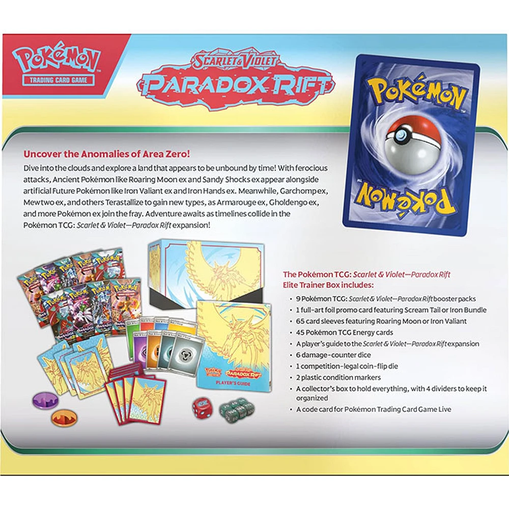 Pokemon TCG: Scarlet & Violet Paradox Rift Elite Trainer Box