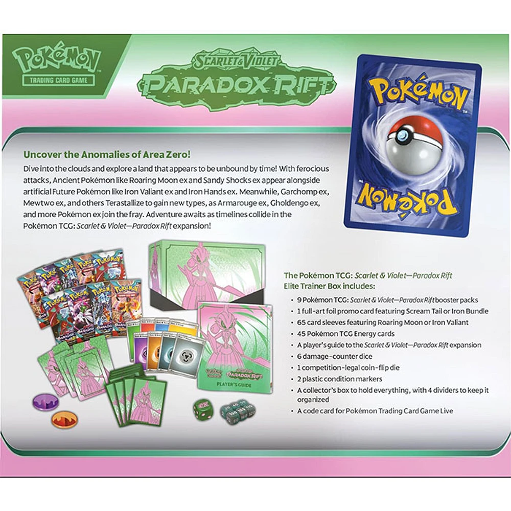 Pokemon TCG: Scarlet & Violet Paradox Rift Elite Trainer Box