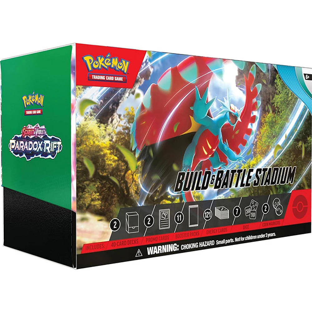 Pokemon TCG: Scarlet & Violet -Paradox Rift Build & Battle Stadium