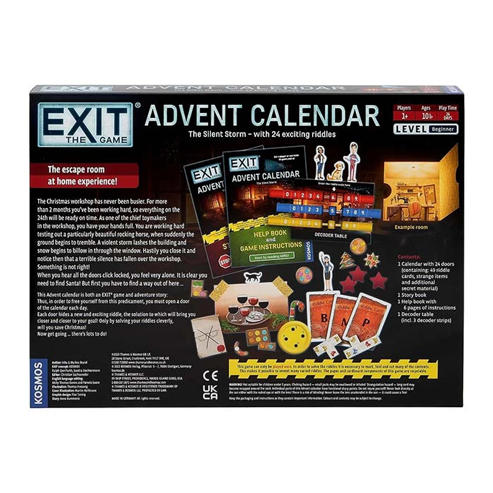 Exit The Game Advent Calendar The Silent Storm