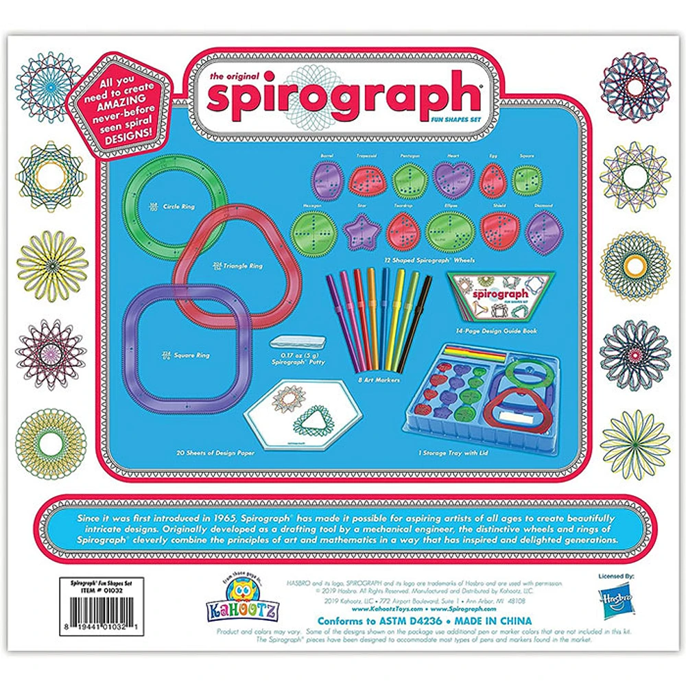 Spirograph Fun Shapes Set