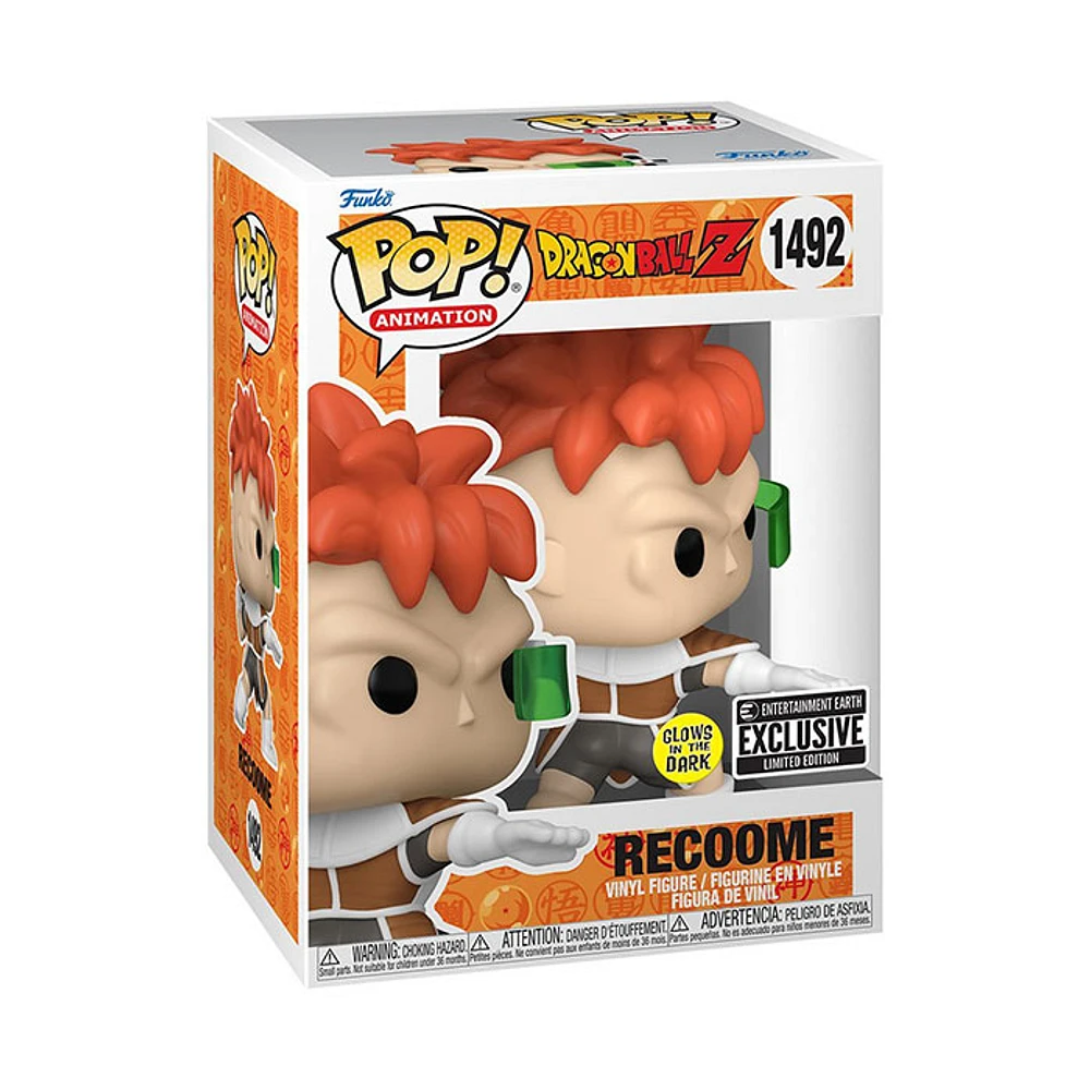 Funko Pop! Dragon Ball Z Recoome Glow-in-the-Dark