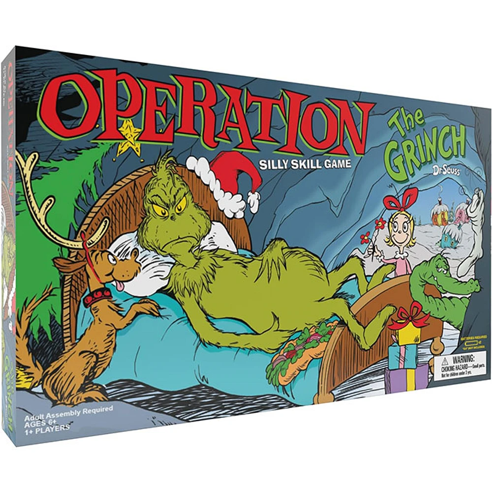 Operation The Grinch Board Game