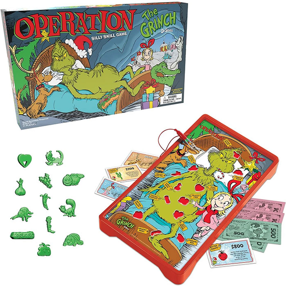 Operation The Grinch Board Game