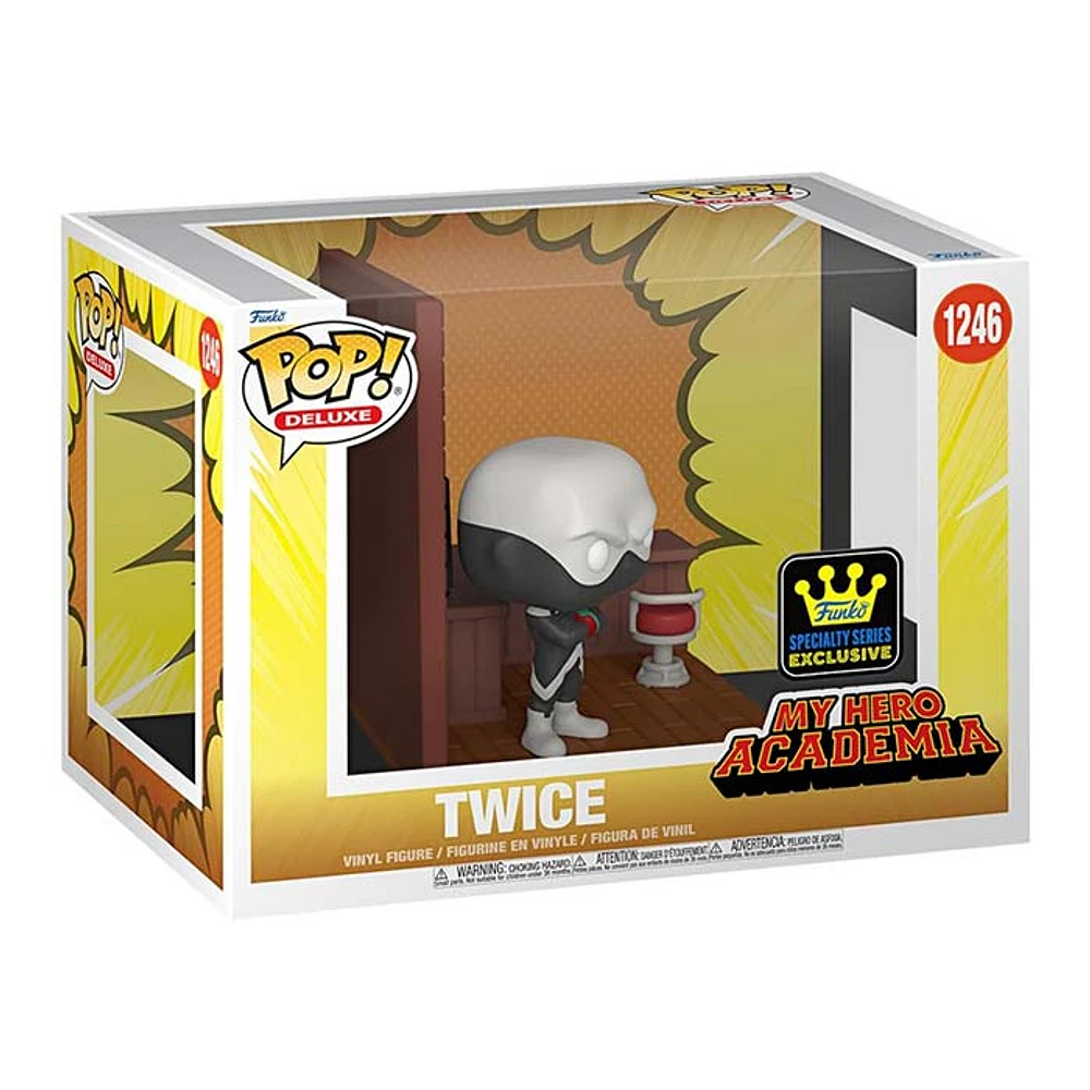 Funko Pop! Deluxe My Hero Academia Twice in Hideout Build-A-Scene