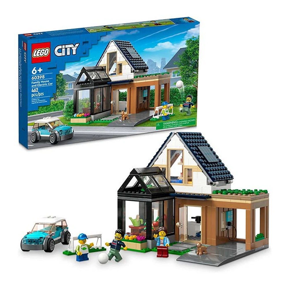 LEGO City Family House and Electric Car 462 Pcs