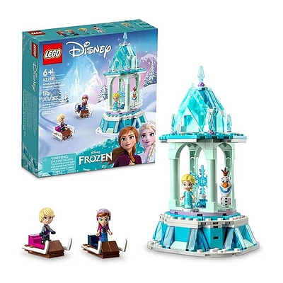 LEGO Disney Frozen Anna and Elsa’s Magical Carousel 175 Pcs