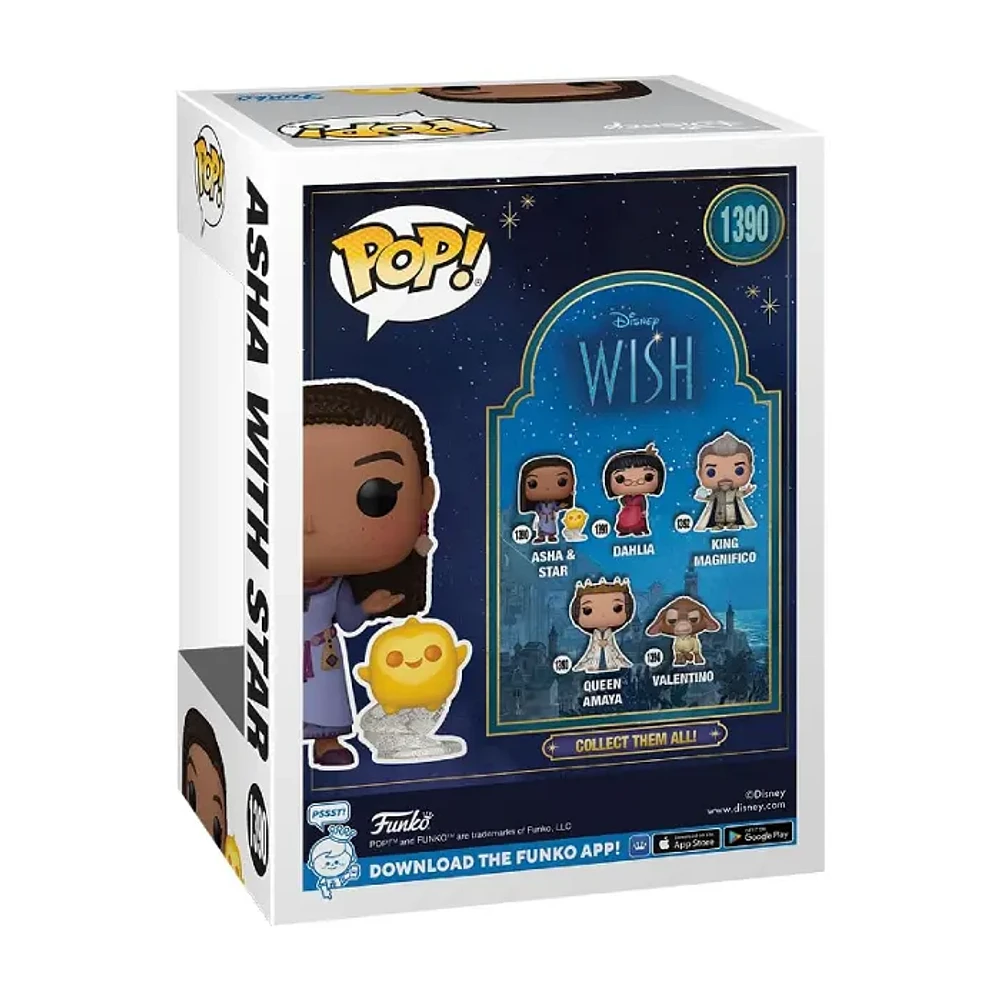 Funko Pop! Disney Wish Asha With Star