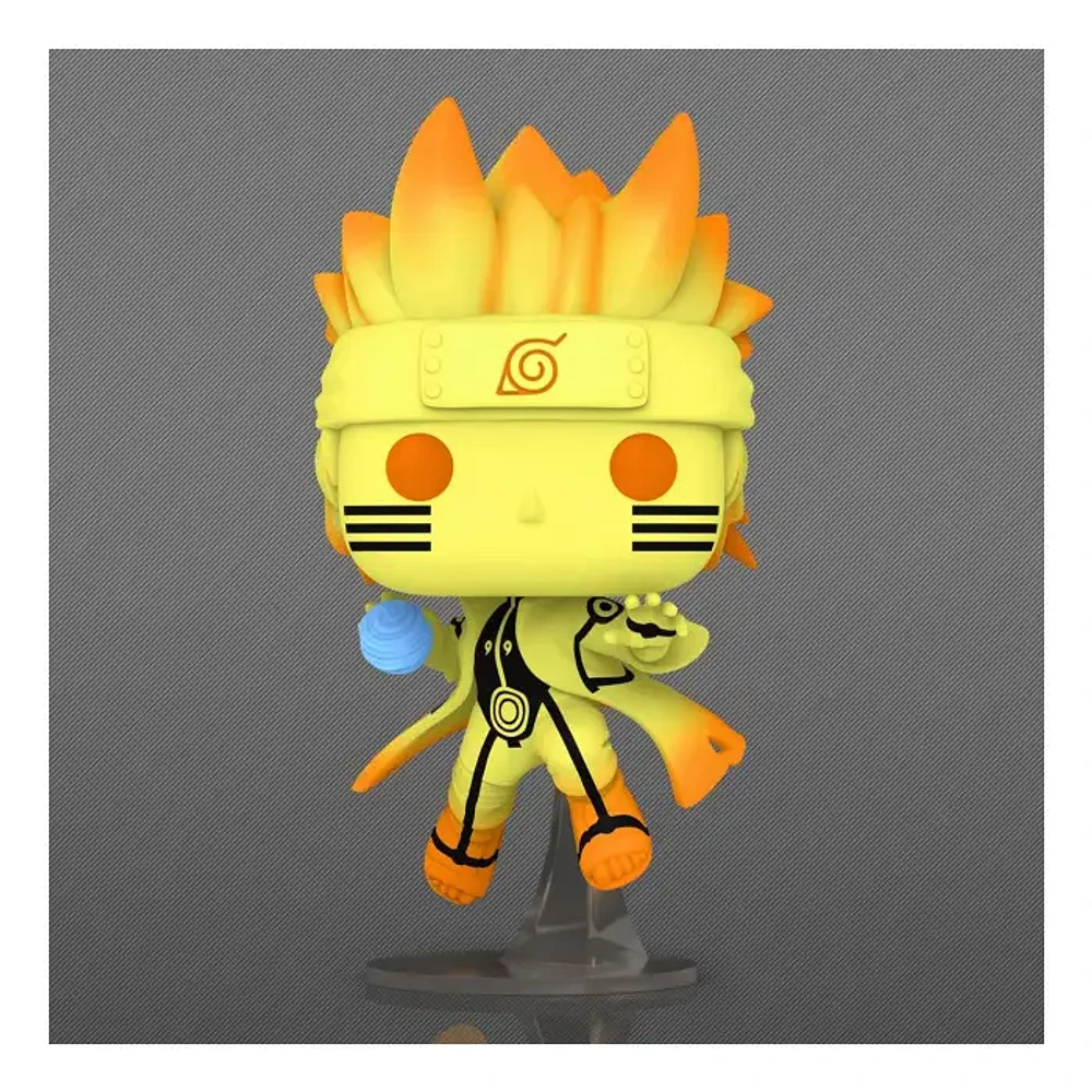 Funko Pop! Naruto Shippuden Naruto Uzumaki Kurama Link Mode AAA Anime Expo Chase Edition