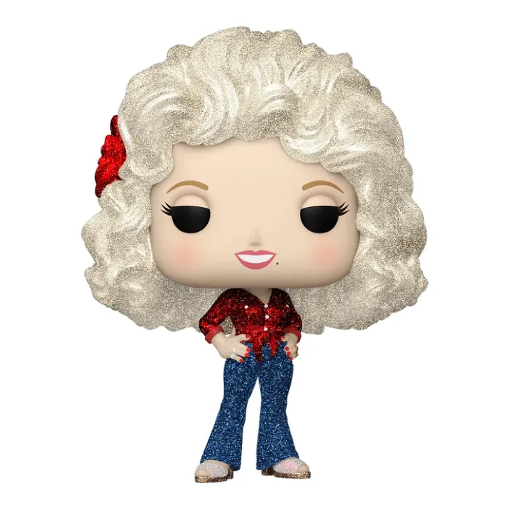 Funko Pop! Dolly Parton ’77 Tour Diamond Glitter Pop! EE EX