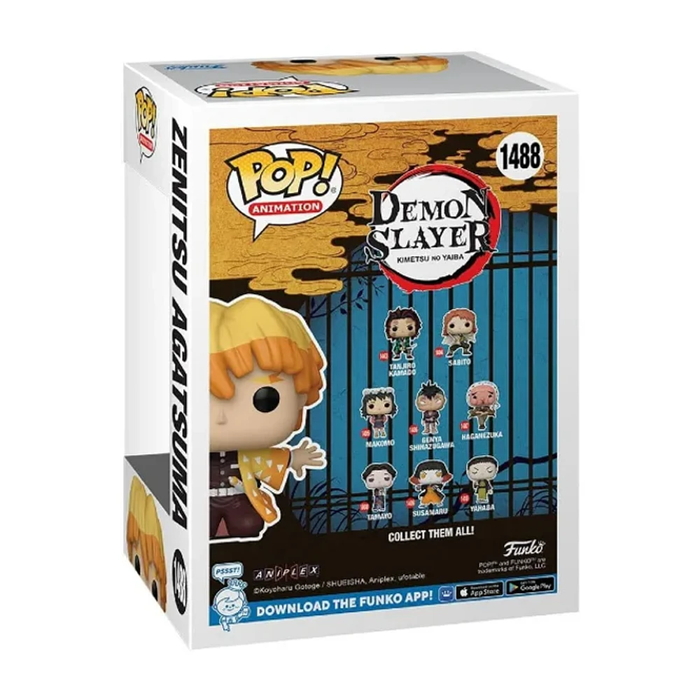 Funko Pop! Animation Demon Slayer Zenitsu Agatsuma EE EX