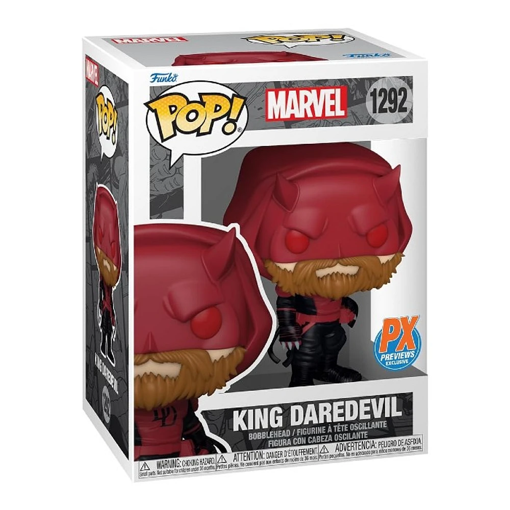 Funko Pop! Marvel King Daredevil Previews Exclusive