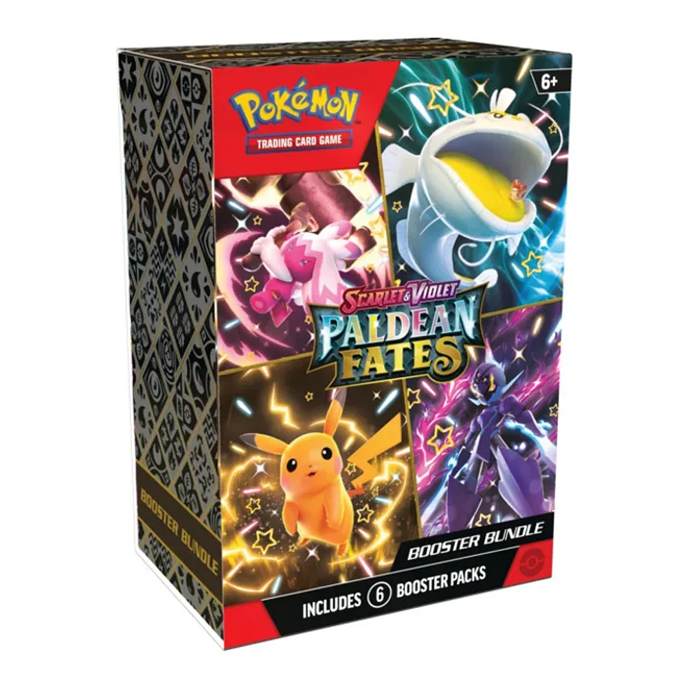 Pokemon TCG Scarlet & Violet 4.5 Paldean Fates Booster Bundle