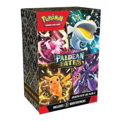 Pokemon TCG Scarlet & Violet 4.5 Paldean Fates Booster Bundle