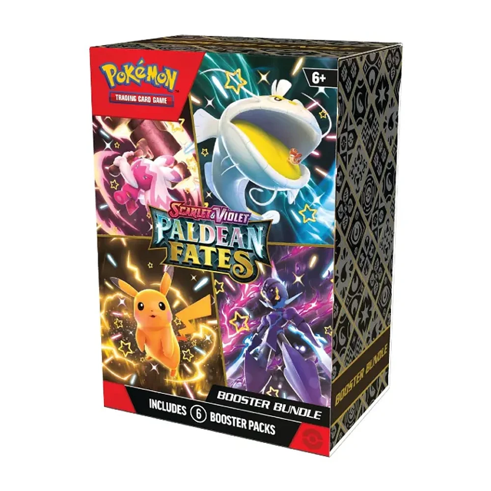 Pokemon TCG Scarlet & Violet 4.5 Paldean Fates Booster Bundle