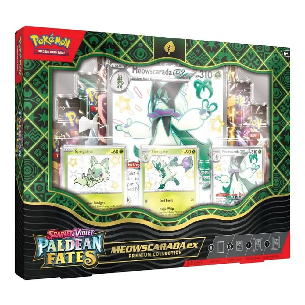 Pokemon TCG Scarlet & Violet 4.5 Paldean Fates Ex Premium Collection