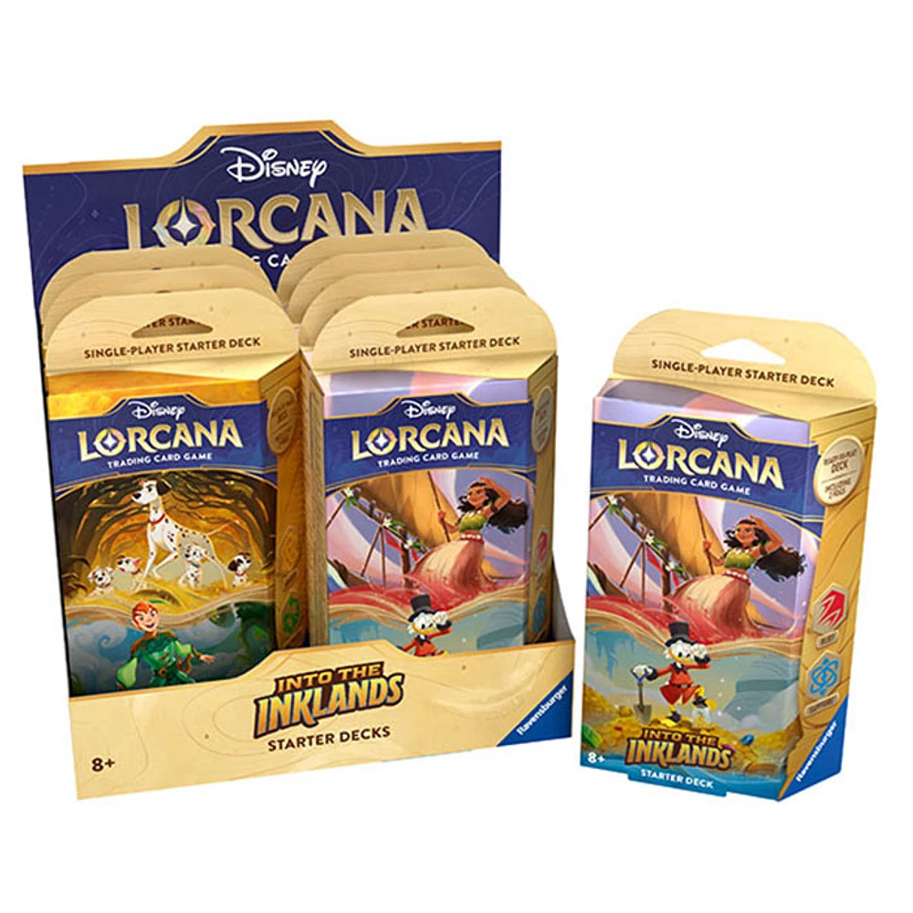 Lorcana TCG: Into The Inklands Starter Deck Assorted