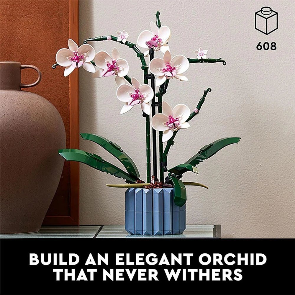 LEGO Icons Orchid Artificial Plant