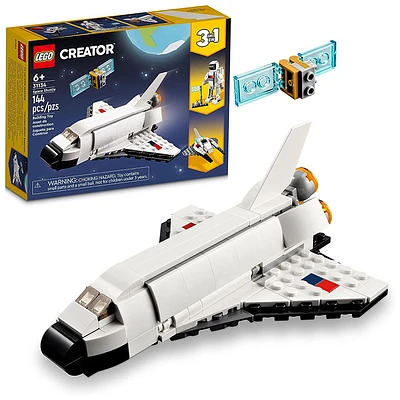 LEGO Creator 3 in 1 Space Shuttle Building Toy