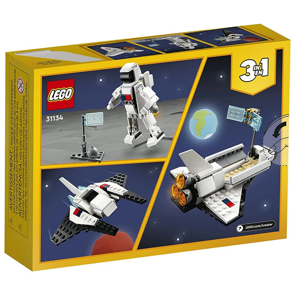 LEGO Creator 3 in 1 Space Shuttle Building Toy