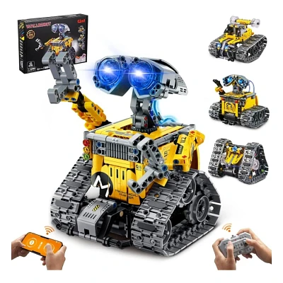Block Building Kit 3-in-1 Stunt Car with Remote Control R/C 434 Pieces