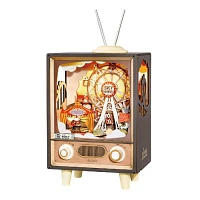 Rolife Sunset Carnival DIY Music Box 3D Wooden Puzzle