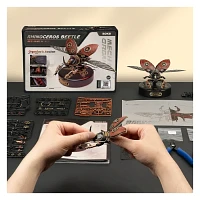 ROKR Rhinoceros Beetle DIY 3D Puzzle