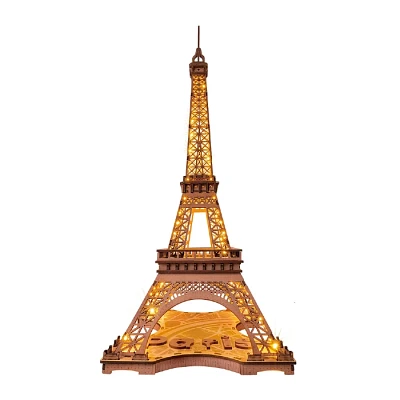 Rolife Night of The Eifel Tower 3D Wooden Puzzle