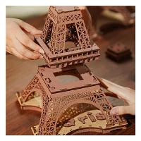 Rolife Night of The Eifel Tower 3D Wooden Puzzle