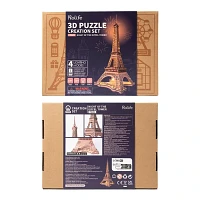 Rolife Night of The Eifel Tower 3D Wooden Puzzle