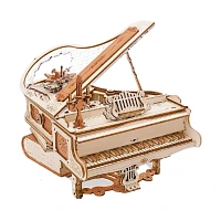 ROKR Magic Piano Mechanical Music Box 3D Wooden Puzzle