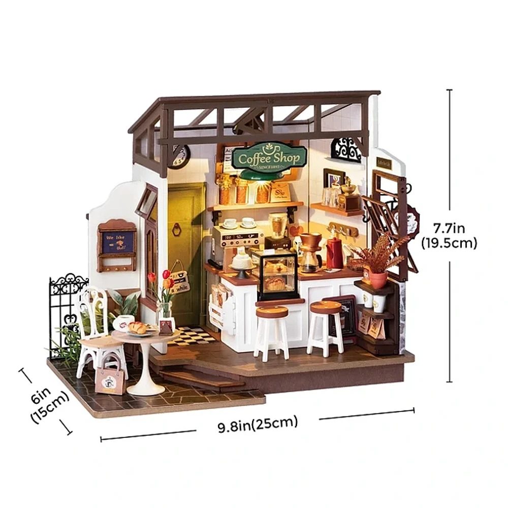 Rolife Flavory Café Miniature House kit