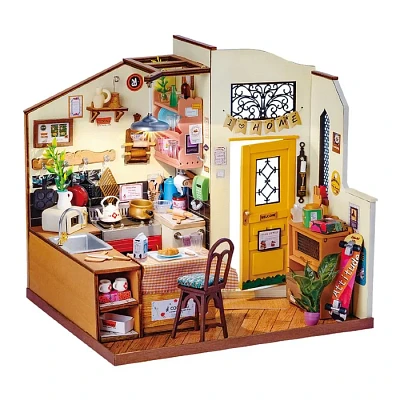 Rolife Cozy Kitchen DIY Miniature House Kit