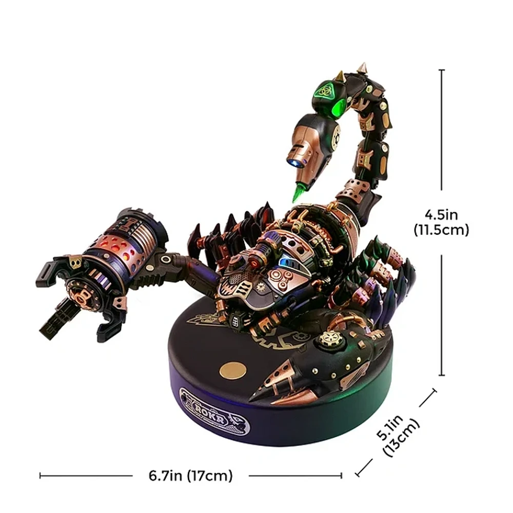 ROKR Emperor Scorpion Model DIY 3D Puzzle