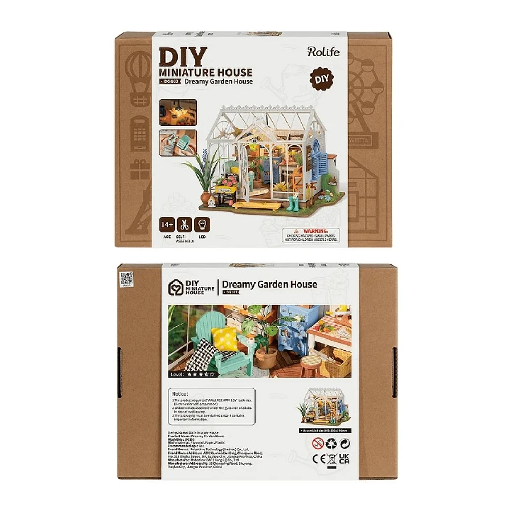 Rolife Dreamy Garden House DIY Miniature House Kit