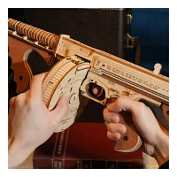 ROKR Thompson Submachine Gun Toy 3D Wooden Puzzle