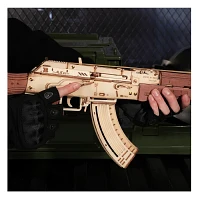 ROKR AK-47 Assault Rifle Gun Toy 3D Wooden Puzzle