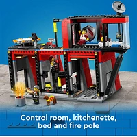 LEGO City Fire Station with Fire Truck Toy