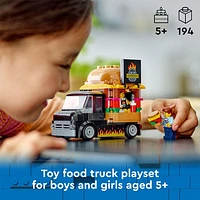 LEGO City Burger Truck Toy Building Set