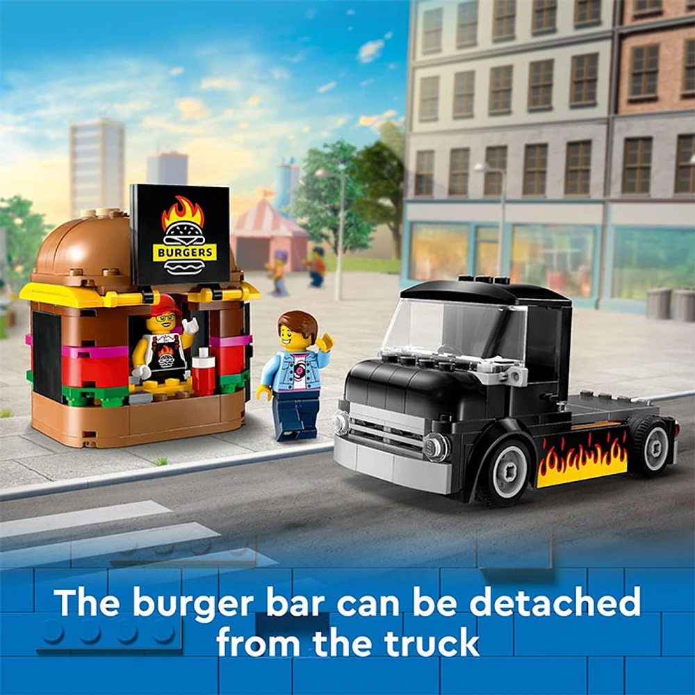 LEGO City Burger Truck Toy Building Set