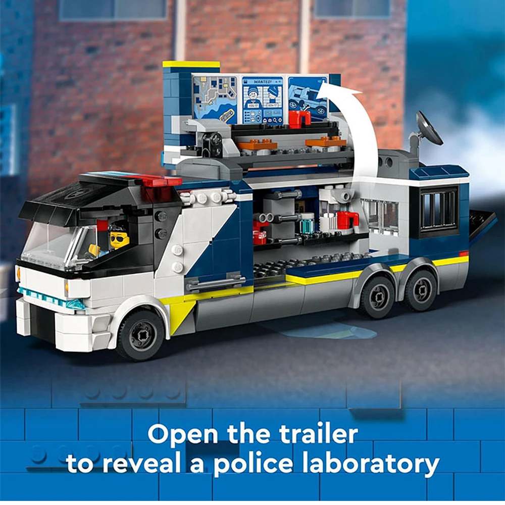 LEGO City Police Mobile Crime Lab Truck Toy