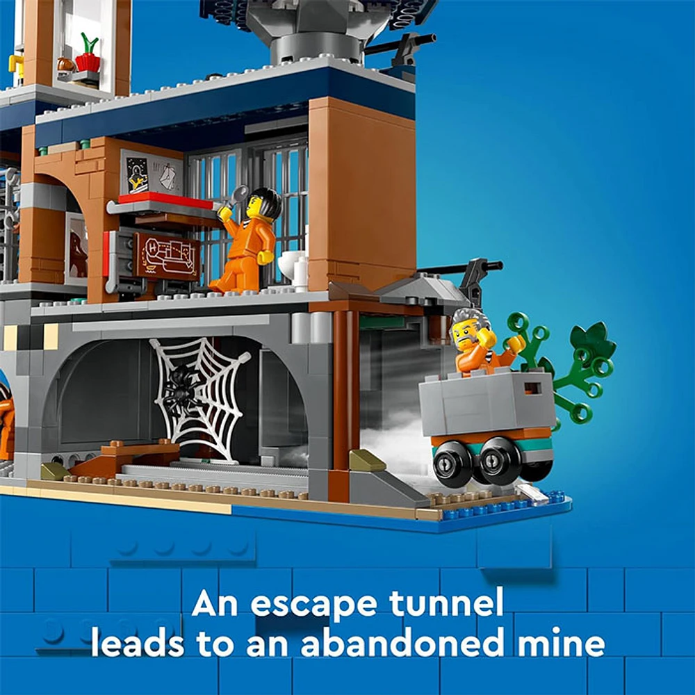 LEGO City Police Prison Island Toy Building Set