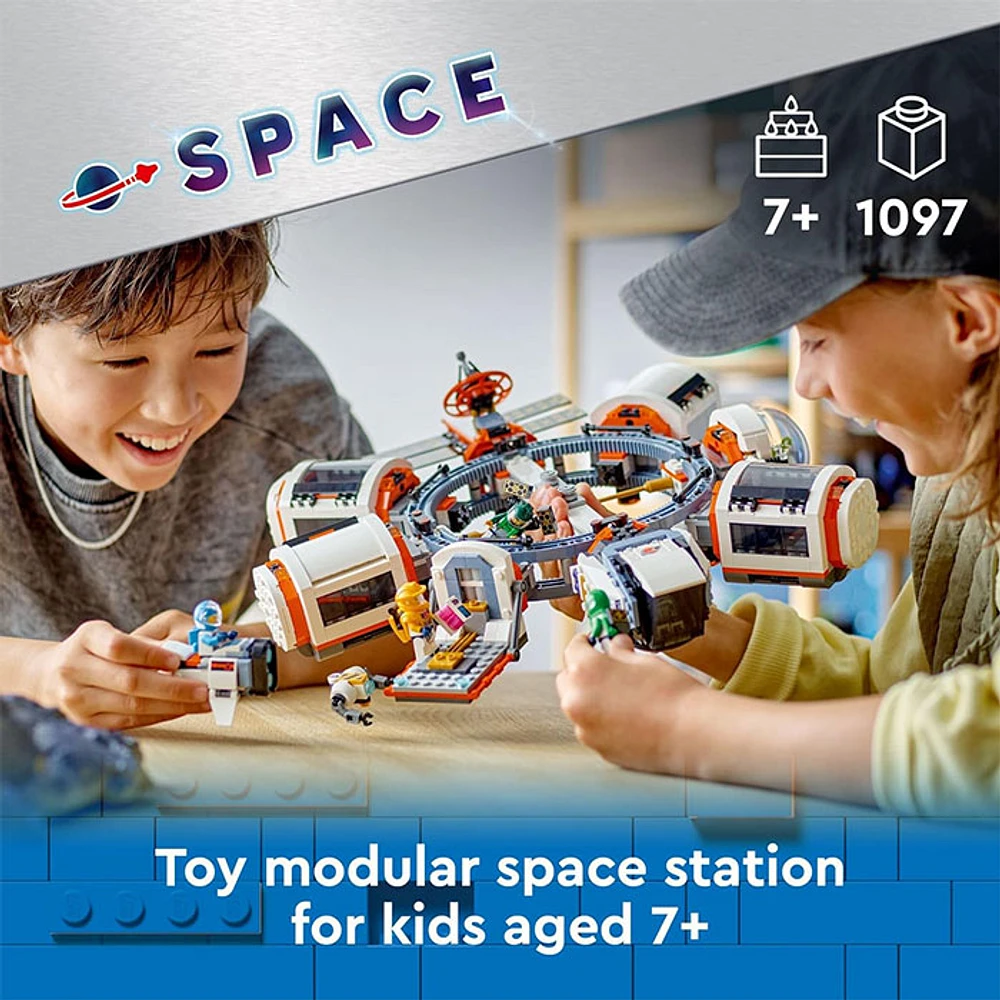 LEGO City Modular Space Station STEM Toy