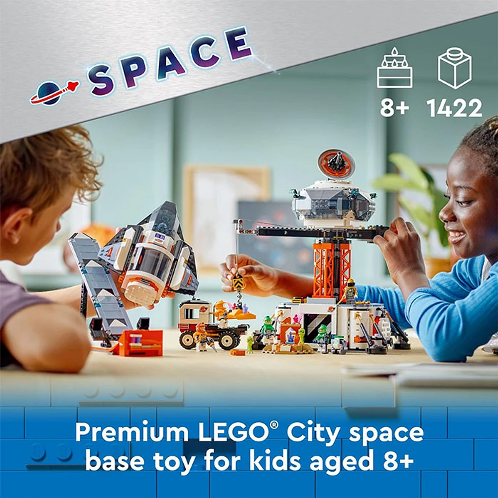 LEGO City Space Base and Rocket Launchpad