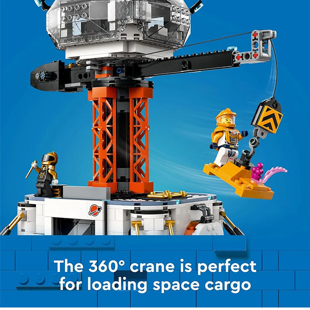 LEGO City Space Base and Rocket Launchpad