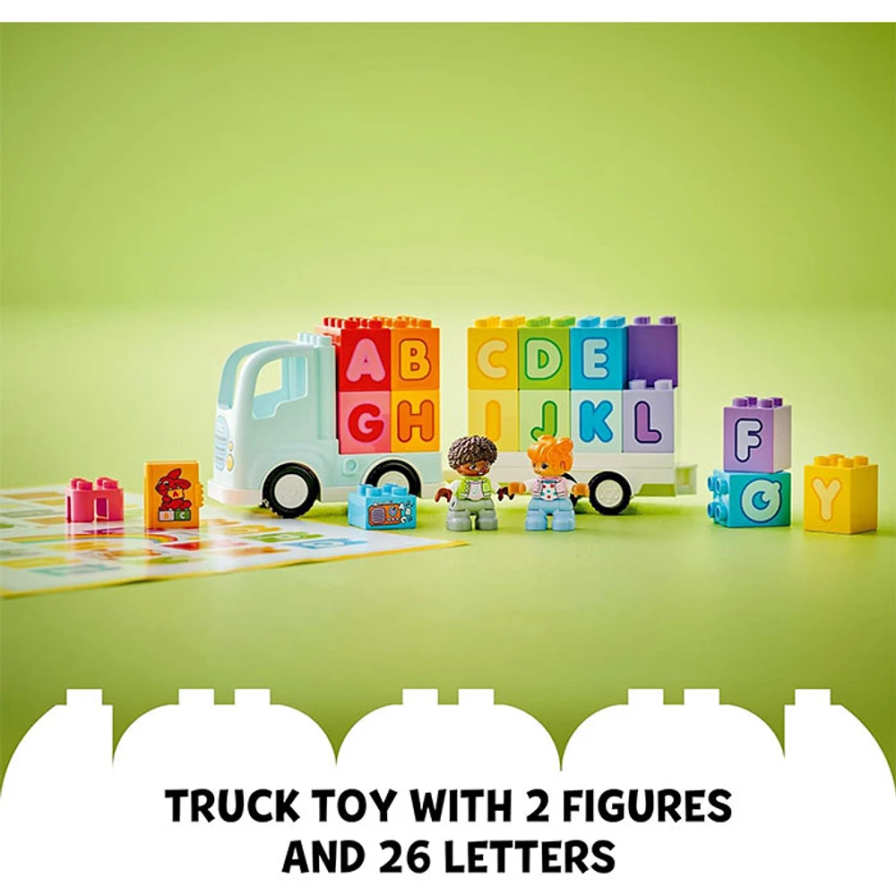 LEGO DUPLO Town Alphabet Truck Toy