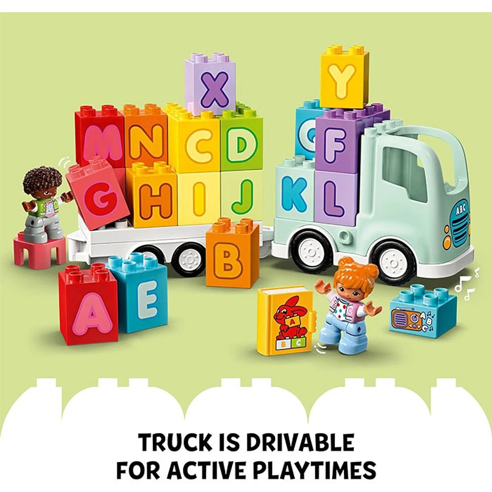 LEGO DUPLO Town Alphabet Truck Toy