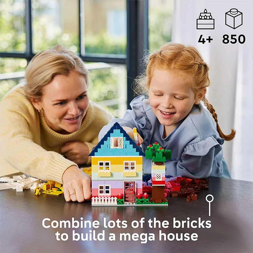 LEGO Classic Creative Houses Brick Building Set