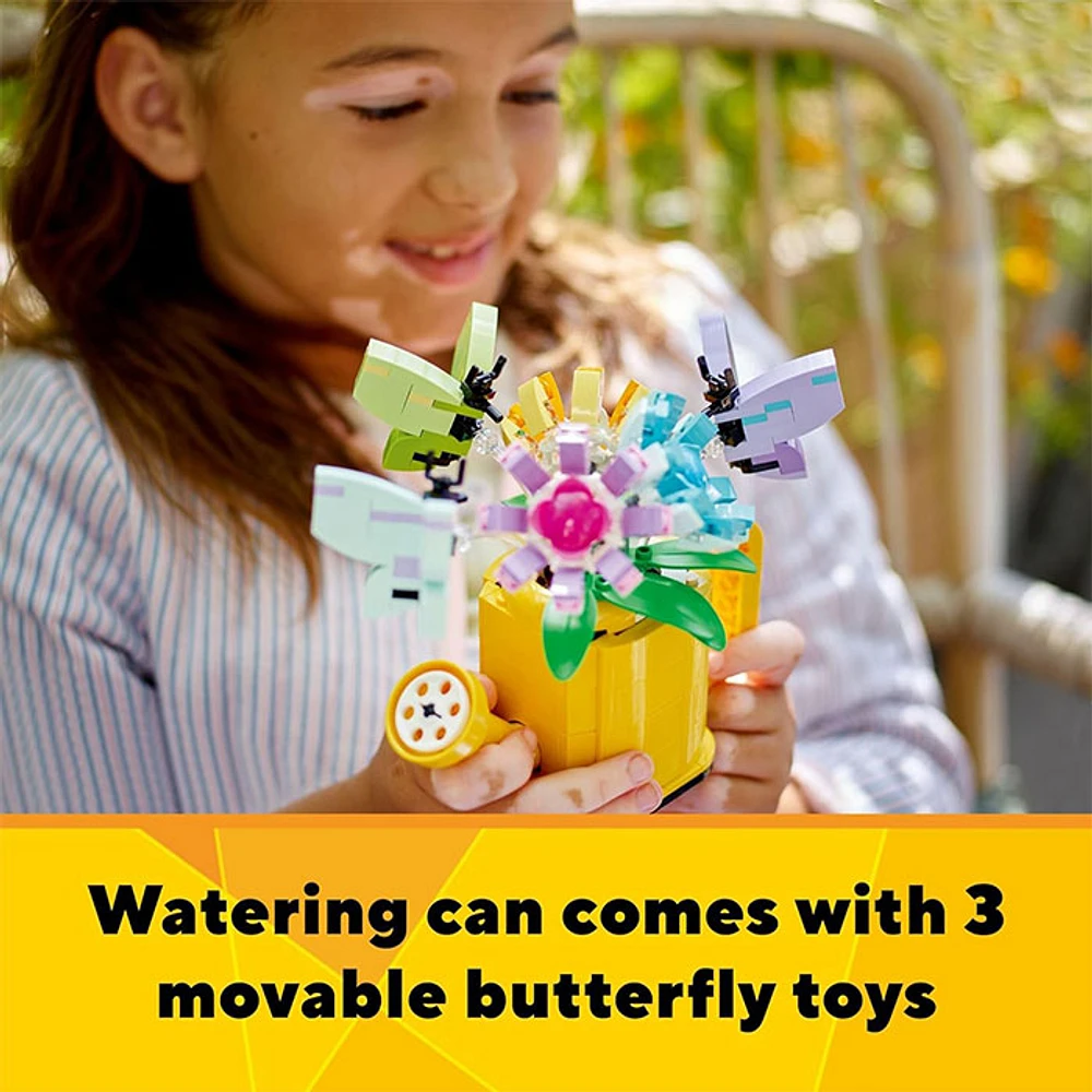 LEGO Creator 3 in 1 Flowers in Watering Can Building Toy